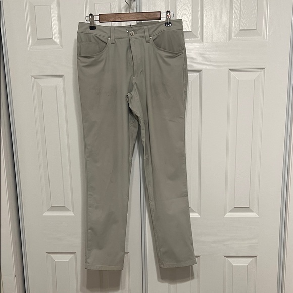 Lululemon Athletica Cream Pants - Picture 1 of 4